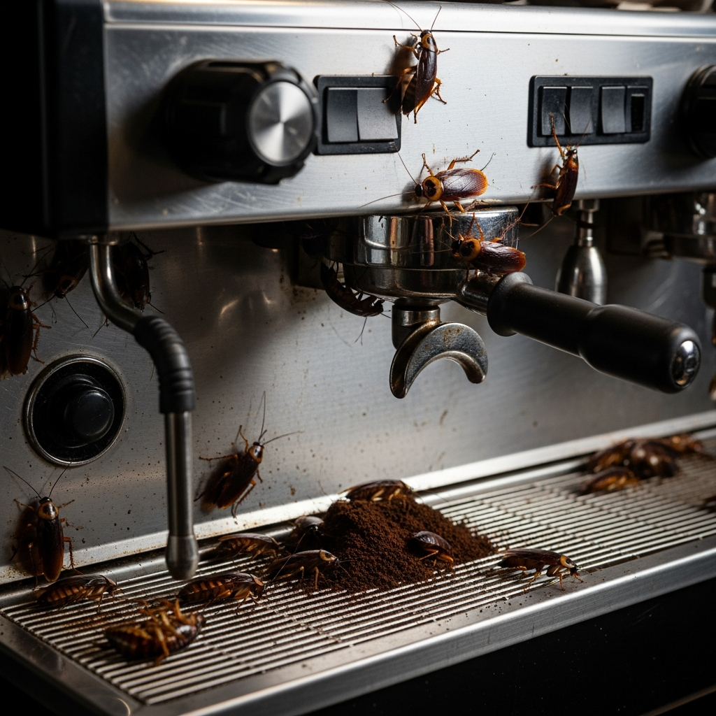 ג'וקים במכונת קפה