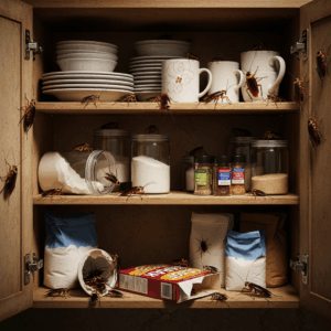 ג'וקים בארונות מטבח