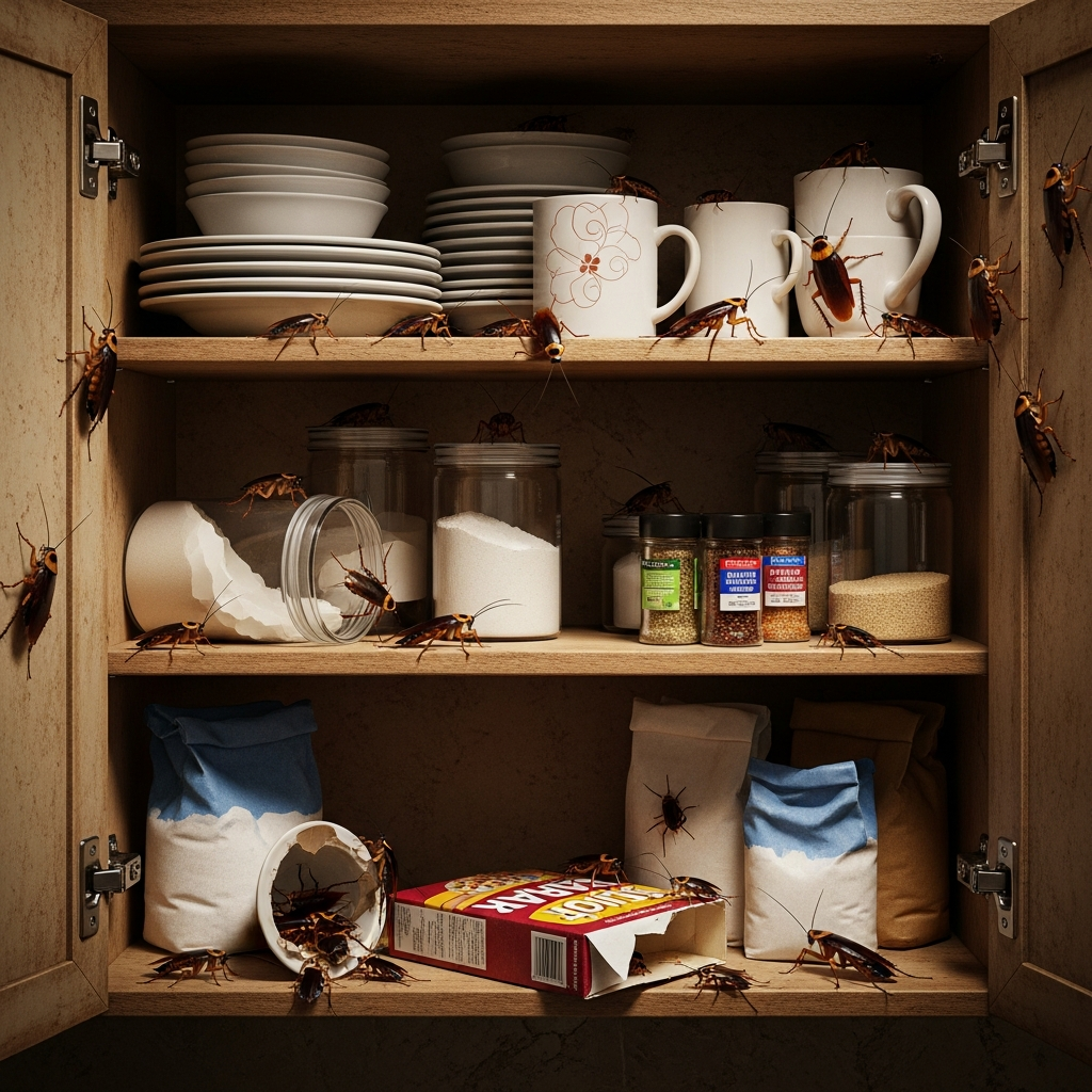 ג'וקים בארונות מטבח